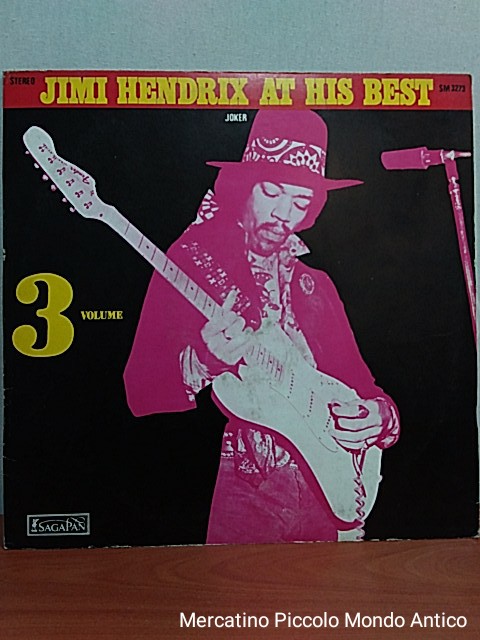 MUSICA HI-FI GIOCHI: Disco 33 zz JIMI HENDRIX at His Best - Volume III
